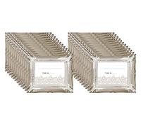 MCS 69043 - Supporto per telaio/segnaposto, colore: Marrone rustico, confezione da 24