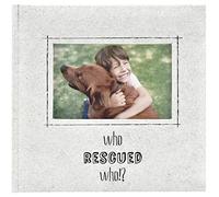 MCS Album fotografico in vinile, Who Rescued Who, 8,5 x 8,5 cm