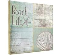 MCS Beach Life Expandable Scrapbook Dieci Pagine per Album di Ritagli, 12 x 12 cm, Carta, Verde, Medium