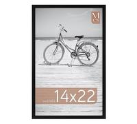 MCS Gallery Foundation - Cornice per poster, 35,5 x 55,8 cm, per foto da parete, colore: nero