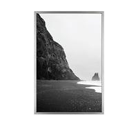 MCS Master & Co. Foundry - Cornice da parete in metallo, 30,5 x 45,7 cm, colore: Argento scuro