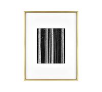 MCS Master & Co. Foundry Metal Gallery, Cornice da parete in ottone, 35,5 x 45,7 cm, con passepartout, fino a 20,3 x 25,4 cm