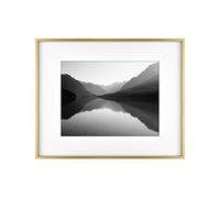MCS Master & Co. Foundry Metal Gallery, Cornice da parete in ottone, 40,6 x 50,8 cm, con passepartout, fino a 28 x 35,6 cm