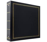 MCS MBI Library Collection-Album Fotografico con 400 Tasche, 10 x 15 cm, Colore: Nero