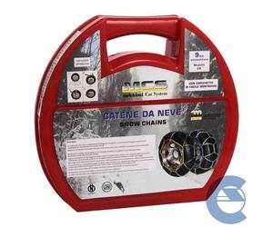 Mcs Melchioni Ca965 Catene Per Auto Da Neve Omologate 9 Mm Cricchetto Incluso