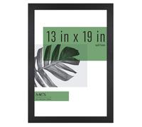 MCS Studio Gallery 13x19 Picture Frame Black Woodgrain Rectangle Photo Frame for Photos Posters & Art Prints (1-Pack)