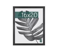 MCS Studio Gallery 41 x 51 cm Cornice per Poster in Legno Nero, Cornice da Appendere in Verticale o Orizzontale, per Foto, Poster, Stampe e Pittura d'Arte (Confezione da 1)