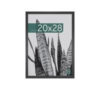 MCS Studio Gallery 51 x 71 cm Cornice per Poster in Legno Nero, Cornice a Parete con Esposizione Verticale e Orizzontale, per Foto, Poster, Stampe e Pittura d'Arte (Confezione da 1)