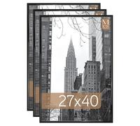 MCS Trendsetter Collage Frame, plastica, Black, 71.12 x 1.5874999999999999 x 104.14 cm