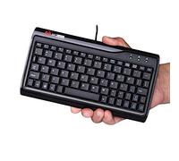 MCSaite - Mini tastiera cablata con 78 tasti, misura piccola, portatile, per uso professionale o industriale, per computer portatile, Mac, notebook