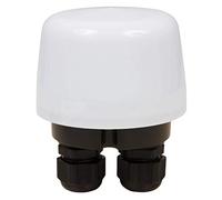 McShine 1530576 Interruttore crepuscolare, 230 V/15 A, IP66, 5-50 Lux Regolabile