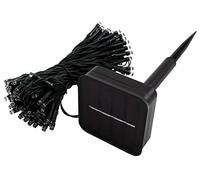 McShine Catena luminosa a LED solare LSL-100'', 10 m, 100 LED, luce bianca calda, IP44