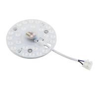 McShine - Kit di conversione modulo LED per plafoniere e applique | Supporto magnetico, Ø 18 cm, 24 W, 2200 lm, bianco caldo, 4000 K, step-dimmable