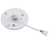 McShine Kit di conversione modulo LED, supporto magnetico Ø 12,5 cm, 12 W, 1200 lm, bianco neutro (4000 K), aggiornamento lampada da soffitto e da parete