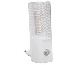 McShine LN-04 - Luce notturna a LED con sensore crepuscolare, 230 V