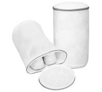 MCTNCT 2 pezzi Sacchetti Scarpe Lavatrice,Sacchetti per Scarpe Lavanderia,Sacchetto per Lavaggio Scarpe in Lavatrice,Sacco per Biancheria Scarpe,Borse per Bucato con Zip e Rete,38x20cm