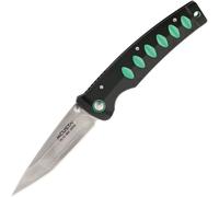 Mcusta MC-44C Katana VG-10 Core San Mai, Alluminio Anodizzato Nero/Verde