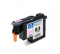 MCUXMVUMI 1x Testa di stampa compatibile per 83 Printhead DesignJet 5000 5500 Modelli C4960A C4964A C4965A C4961A C4962A C4963A(Light Magenta)