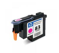 MCUXMVUMI 1x Testa di stampa compatibile per 83 Printhead DesignJet 5000 5500 Modelli C4960A C4964A C4965A C4961A C4962A C4963A(Magenta)