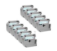 MCUXMVUMI 5/10pcs MK231 Nastro etichetta compatibile MK-231 M-K231 MK-131 MK-631 per l'uso con etichetta PT-70 PT-80 PT-65 PT-90(Blue on White)