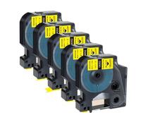 MCUXMVUMI 5/10pk 18051 Tubo di restringimento del calore compatibile per 6/9/12/19/24mm Modelli 18055 18056 18052 18053 18054 per 4200 5200(5PK 6mm Yellow)