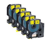 MCUXMVUMI 5/10pk 18051 Tubo di restringimento del calore compatibile per 6/9/12/19/24mm Modelli 18055 18056 18052 18053 18054 per 4200 5200(5PK 19mm Yellow)