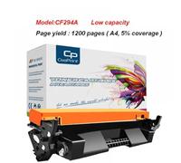 MCUXMVUMI 94A 94x CF294A CF294X Cartuccia toner nera Compatibile con Pro M118DW MFP M148DW MFP148FDW(CF294A Low capacity)