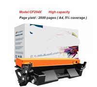 MCUXMVUMI 94A 94x CF294A CF294X Cartuccia toner nera Compatibile con Pro M118DW MFP M148DW MFP148FDW(CF294X High capacity)
