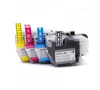 MCUXMVUMI Capacità compatibile LC422XL LC422 Cartuccia inchiostro per MFC-J5340DW MFC-J6940DW MFC-J5740DW MFC-J5345DW J6540DW Printers(LC422XL-4Color 1set)