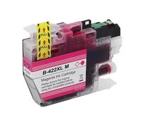 MCUXMVUMI Capacità compatibile LC422XL LC422 Cartuccia inchiostro per MFC-J5340DW MFC-J6940DW MFC-J5740DW MFC-J5345DW J6540DW Printers(LC422XL-Magenta)