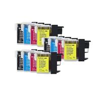 MCUXMVUMI Cartucce di inchiostro LC985 compatibili LC985BK LC985C LC985M LC985Y per DCP-J140W 145C 165C 195C 197C 385C 390CN MFC-J265W J410 J415W J220 TIPRI