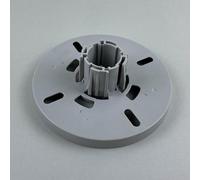 MCUXMVUMI Flangia a destra S-1104330 Media Disk Spacer Assemblaggio da 3 pollici DE-36681 Rullo compatibile con MUTOH RJ900C VJ1604 VJ1204 VJ1304 RJ1300(Flange)