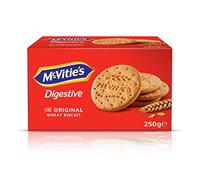 McVities Digestive Original - il classico biscotto di grano per in viaggio, confezione da 5 (5x 250 g)