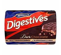 McVitie's Digestives - Cioccolato fondente (200 g) - Confezione da 2