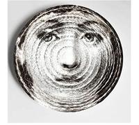 MCWJ Piatto Decorativo di Design Italiano per la Decorazione Domestica Piatto in Ceramica Piatto da Parete Lina Piatto da Parete Lina Cavalieri-PTVX188_8 Pollici (20. cm)