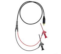 MCX - Sonda di prova con gancio e clip, attenuazione 1:1, connettore BNC completamente schermato per oscilloscopio DS202 DS203 DSO201, multimetro, test di circuito