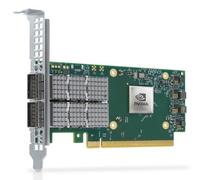 MCX623106AC-CDAT ConnectX-6 Dx EN adapter card, 100GbE, Dual-port QSFP56, PCIe 4.0 x16, C rypto and Secure Boot, Tall Bracket