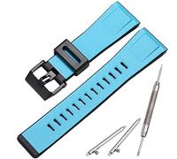 MCXGL Bracciale in Resina Compatibile con Caiso G-Shock GA-2000 PRG-600 650 PRW-6600 Cinturino in Gomma Sportivo Impermeabile da 24mm per Orologio Uomo, 24mm, Gomma, Creato con quarzo