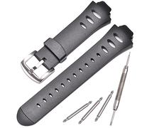 MCXGL - Cinturino di ricambio in gomma per Suunto Observer SR X6HRM, fibbia nera e argento 20mm Kl574p Sweatshirt - Bambini