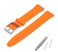 MCXGL Cinturino di ricambio in silicone per orologio da donna, compatibile con cinturino Swatch Skin serie (16 mm), 16mm