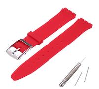 MCXGL Cinturino di ricambio in silicone ultra-sottile per orologio da donna compatibile con la serie Swatch Skin (16mm), 16mm