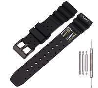 MCXGL Cinturino in morbido silicone da 20 mm compatibile con Citizen Hyper Aqualand Duplex Promaster da uomo cinturino impermeabile da polso accessori