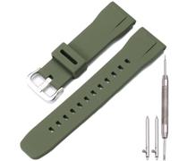MCXGL Cinturino in silicone impermeabile compatibile con Casio Protrek PRG650 600 PRW6600 Cinturino di ricambio sportivo da uomo Braccialetto 24 mm Cinturino per orologio a sgancio rapido, 24mm