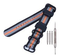 MCXGL Heavy duty nylon watch strap + Adapter kit Replacement for GShock Dw5600 GW6900 GA110 GA120 GA100 mens watch band