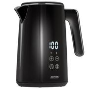 MCZ-120/C - Bollitore da 1,5 l, con design a doppia parete, regolazione della temperatura 40-100°C, contenitore interno in acciaio inox, 2200 W, silenzioso, riscaldamento rapido, tasti Smart Touch
