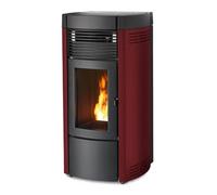 MCZ STUFA A PELLET MUSA 2.0 14KW COMFORT AIR RISCALDAMENTO CASA BORDEAUX 42Litri