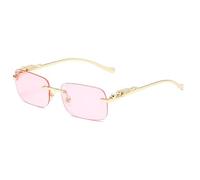 MCZTO Occhiali da sole polarizzati poligonali occhiali da sole alla moda 100% occhiali da sole UV blocco ciclismo guida, D