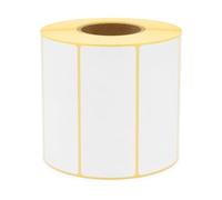 MD Labels Etichette termiche dirette 100 x 50 mm, 1000 per rotolo, bianche, autoadesive