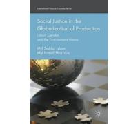 Md Saidul Islam Md Ism Social Justice in the Globalization of (Copertina rigida)
