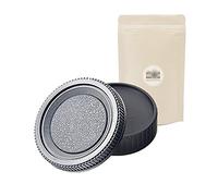 MD - Tappo innesto corpo macchina + copriobiettivo posteriore retro per Minolta MD - Adaptout marca francese